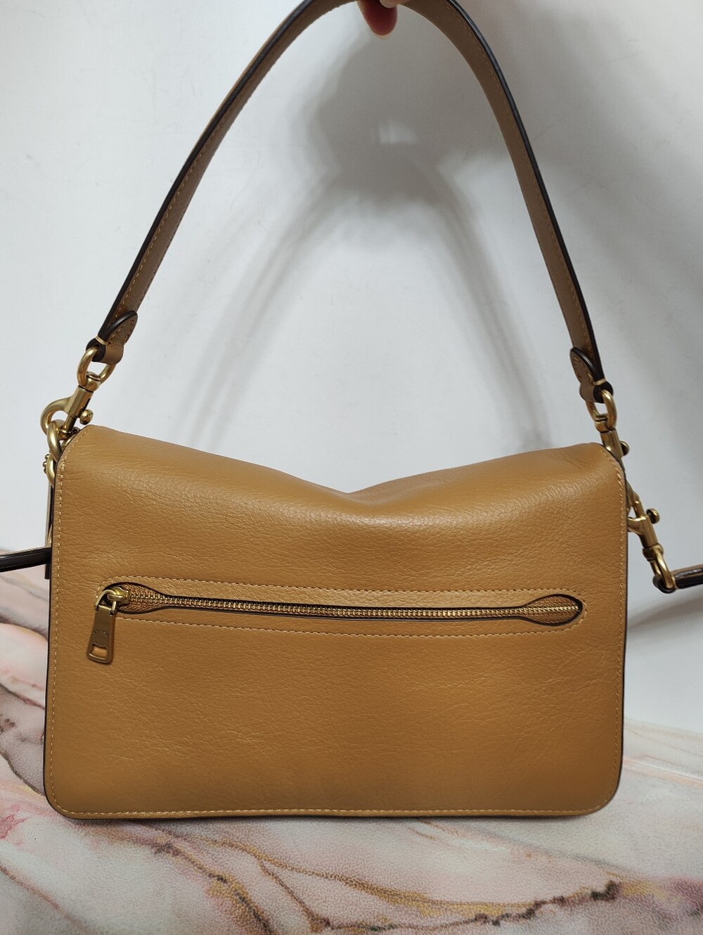 Coach CY919 Chain Tabby Shoulder Bag Honey Brown - Picture 4 of 16